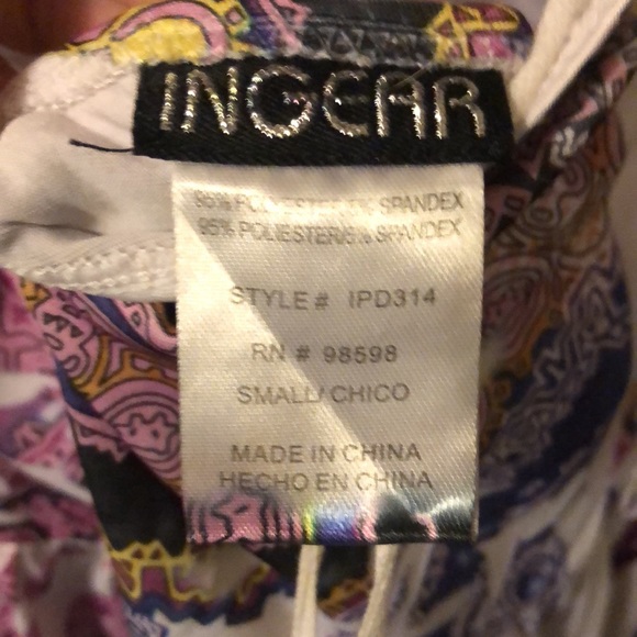 Colourful Multi-pattern design Halter Dress - Picture 5 of 9